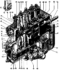 Замена секций топливного насоса
