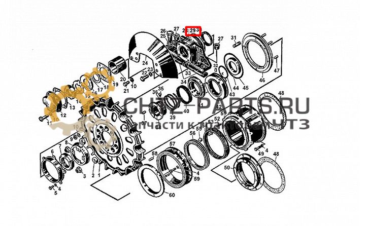 Подшипник 21-19-2
