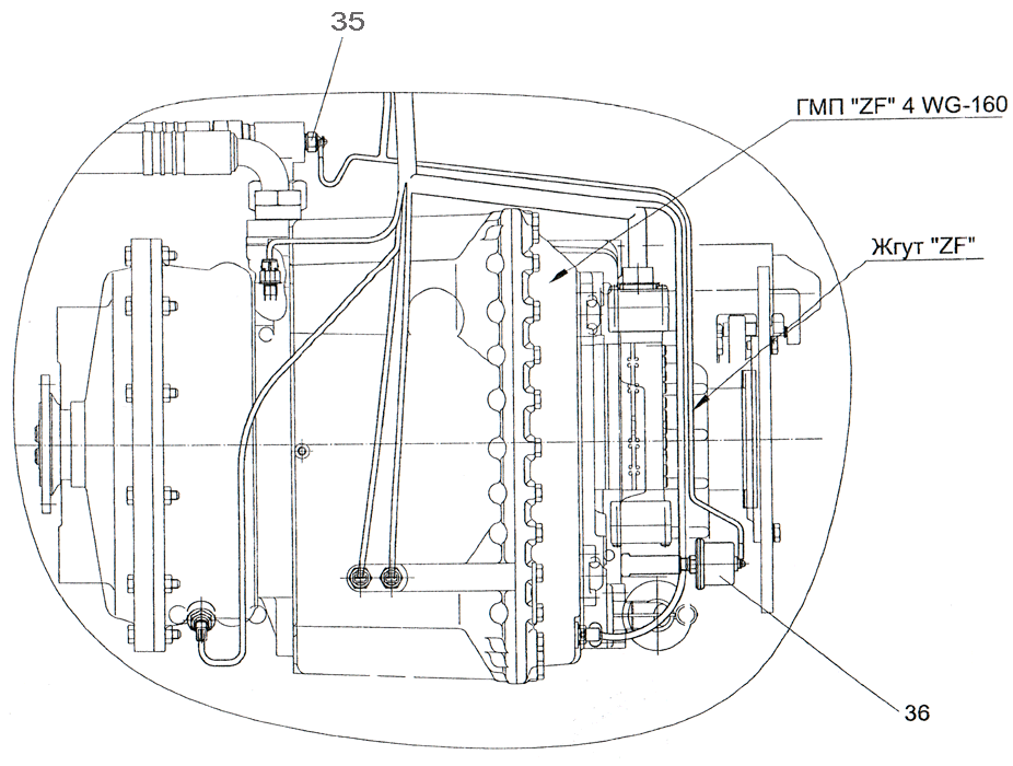 Рис. 61.15. Датчик 11.3829.010 указателя давления ПК46 Рис. 61.15. Датчик 11.3829.010 указателя давления ПК46