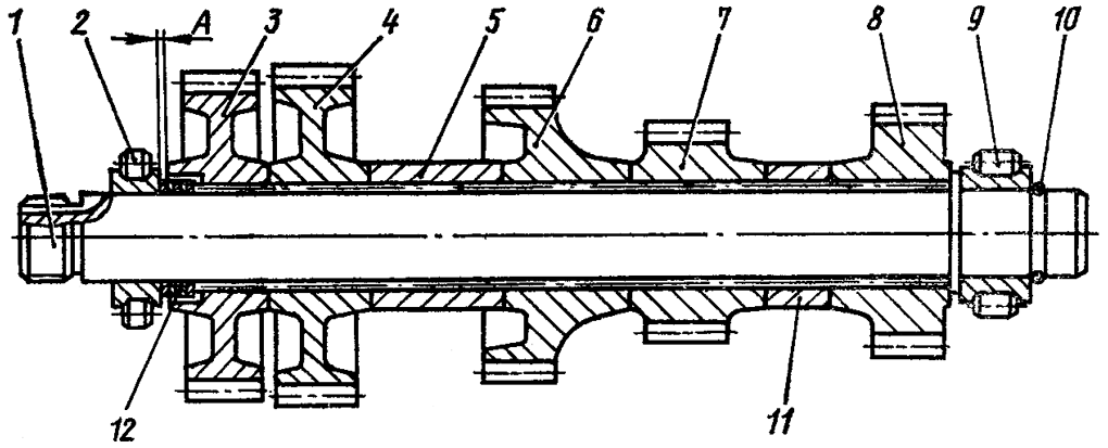 Вал промежуточный второй Вал промежуточный второй