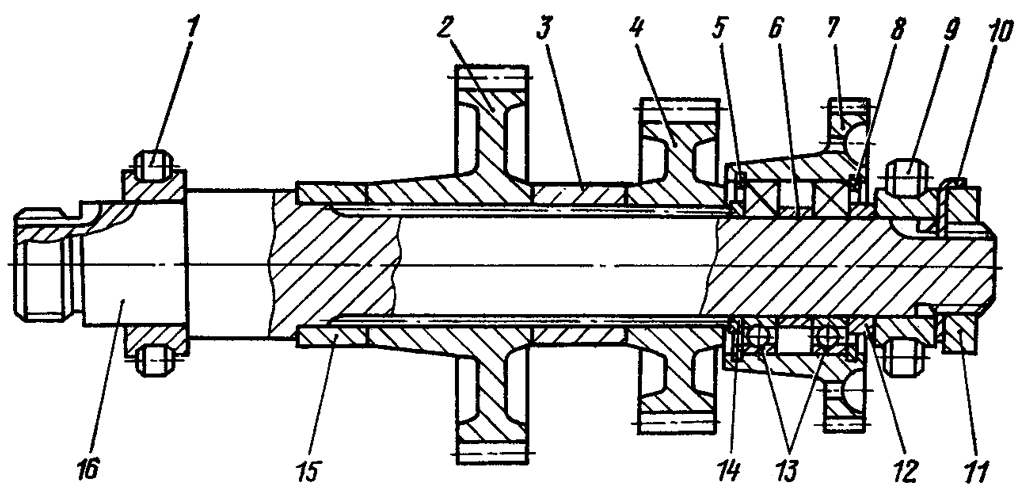 Вал промежуточный первый Вал промежуточный первый