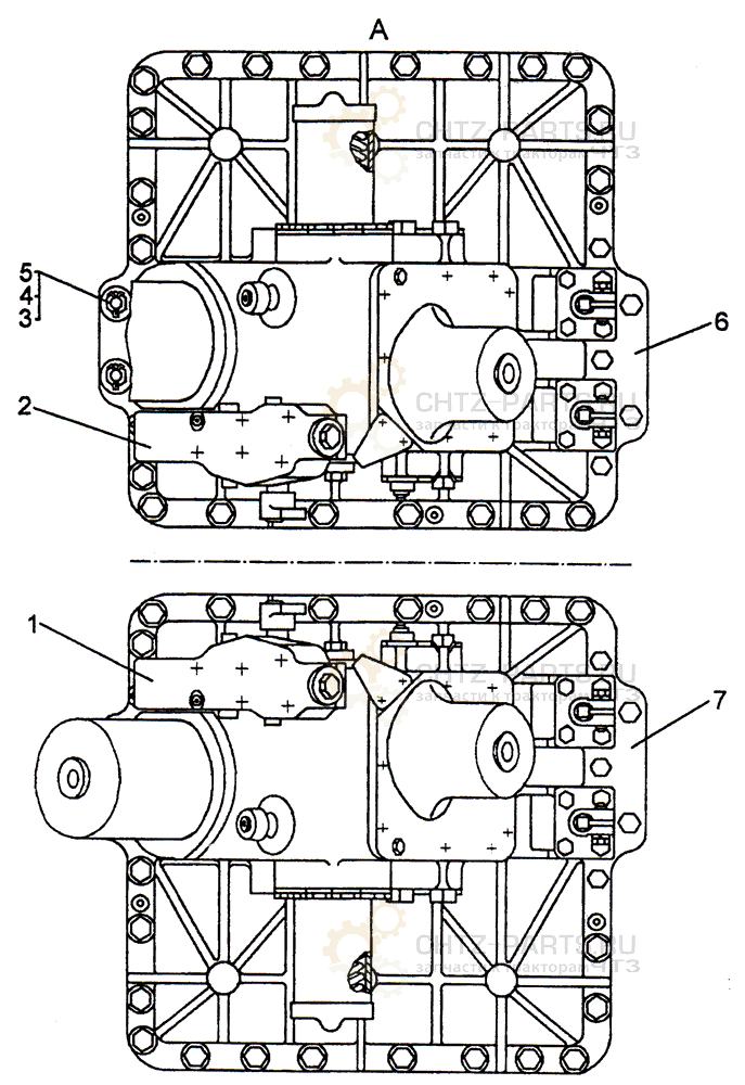 Механизмы управления и тормозы ДЭТ-320 Механизмы управления и тормозы ДЭТ-320